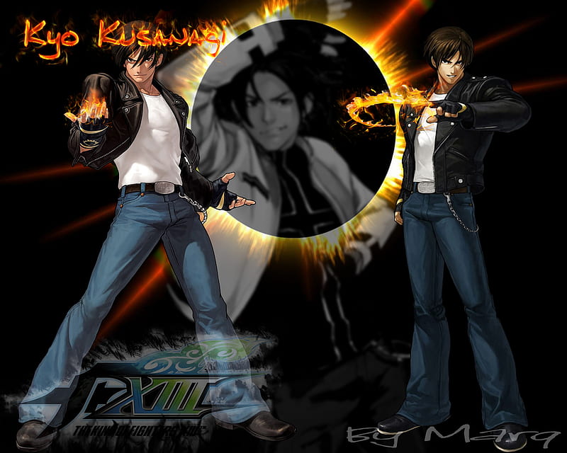 king of fighters kyo wallpaper