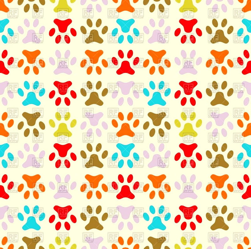 Colorful Dog, Dog Pattern, HD wallpaper | Peakpx