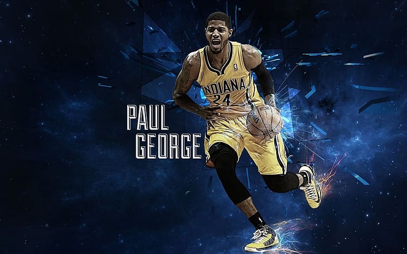 Paul George, indiana pacers, nba, pacers, HD wallpaper