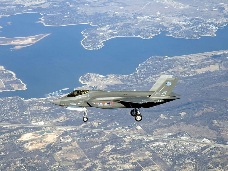lockheed martin f35 lightning ii, military, aircraft, HD wallpaper