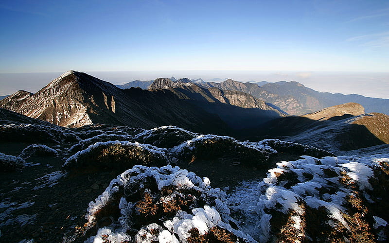 Mountain Peak, HD wallpaper