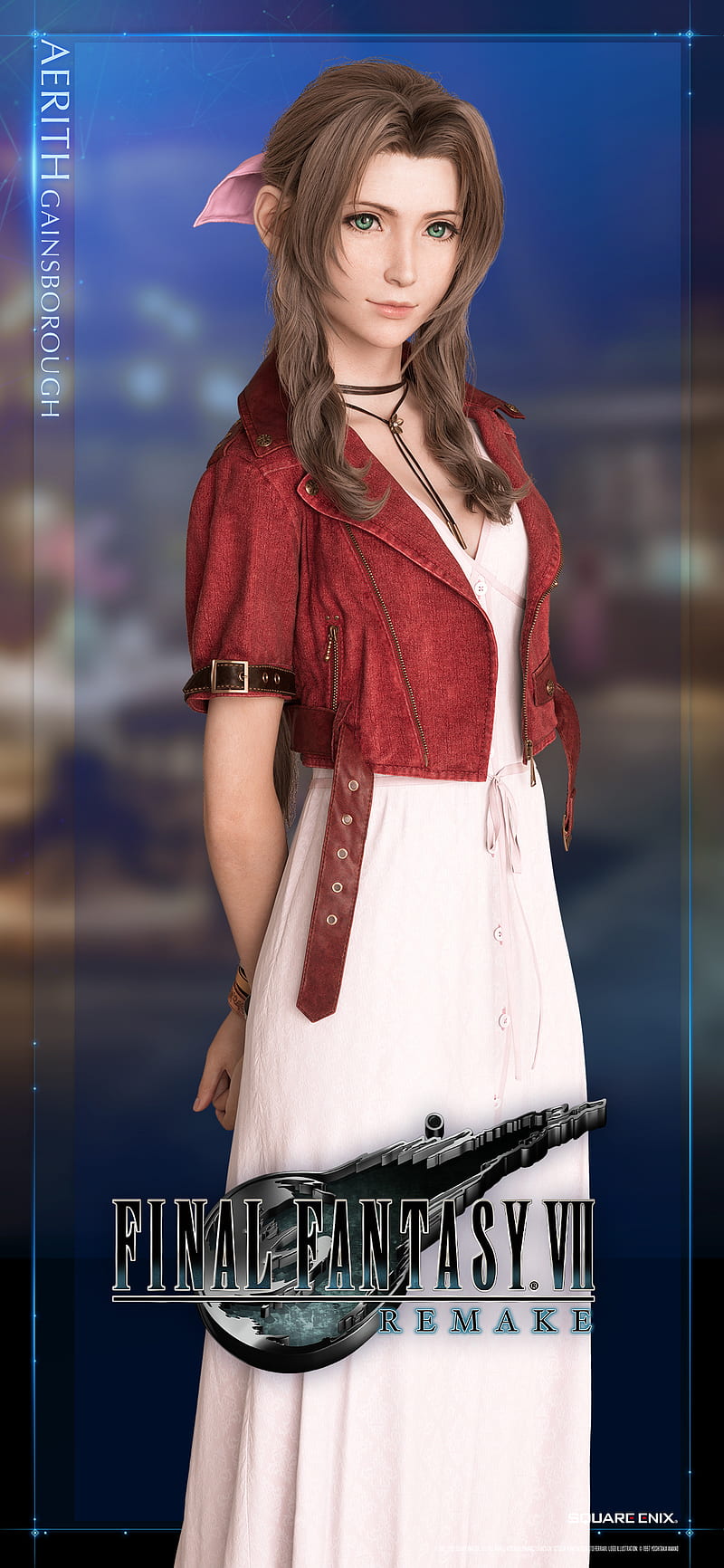 New Screenshots For Aerith From Final Fantasy Vii Remake