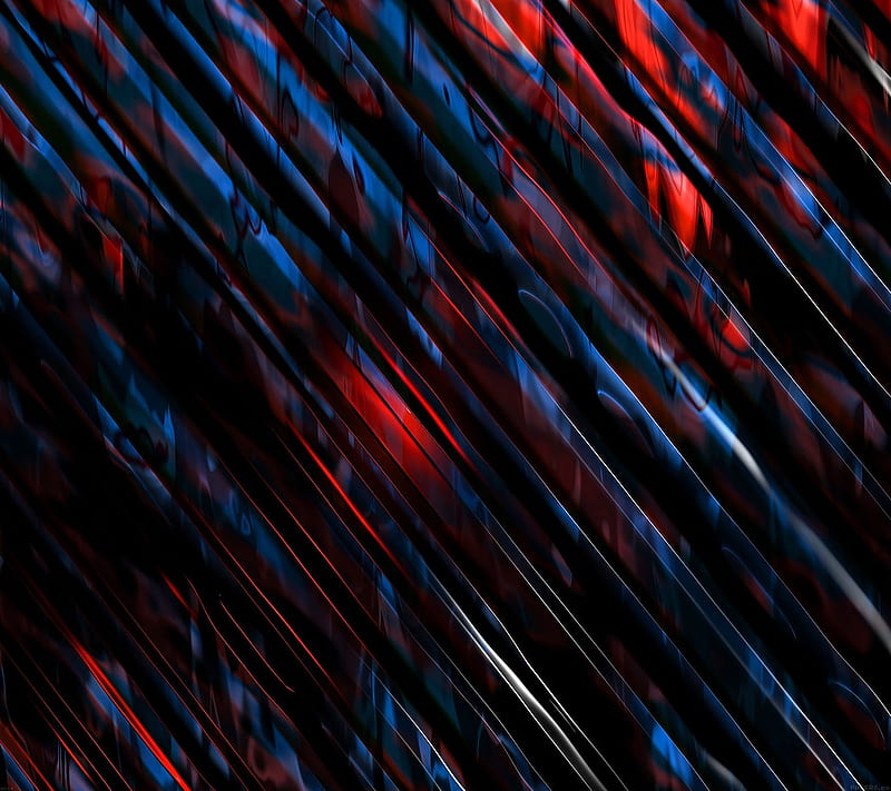 Abstract bars, abstract, black, blue, cool, dark, desenho, red, stripes, HD wallpaper