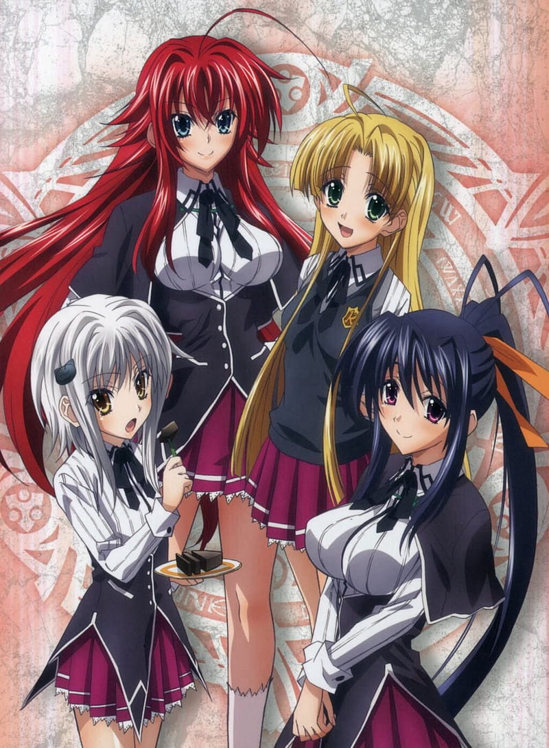 High School DxD Anime Character Asia Argento