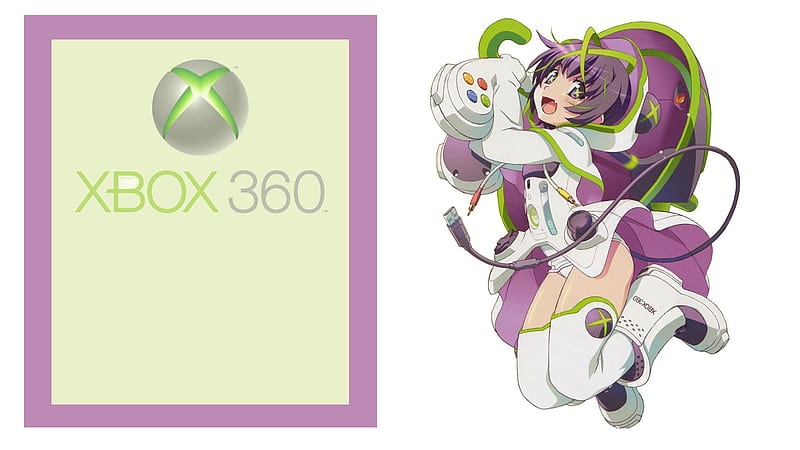 The new Xbox 360, concole, os tan, anime, new generation, gamepad, controller, HD wallpaper