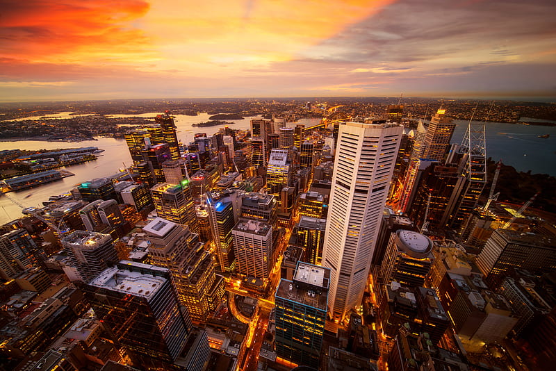 Cities, Sydney, Australia, Building, Cityscape, Skyscraper, HD wallpaper
