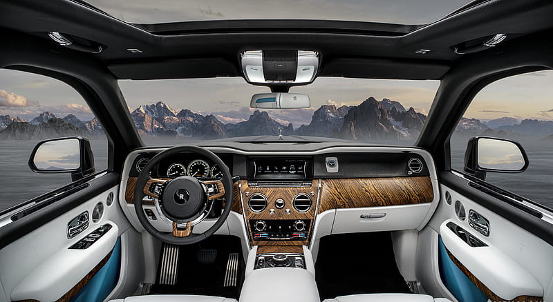 2019 Rolls-Royce Cullinan - Interior, Cockpit , car, HD wallpaper