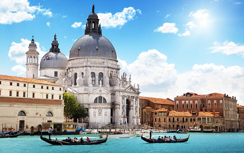 view from venice-city architectural landscape, HD wallpaper