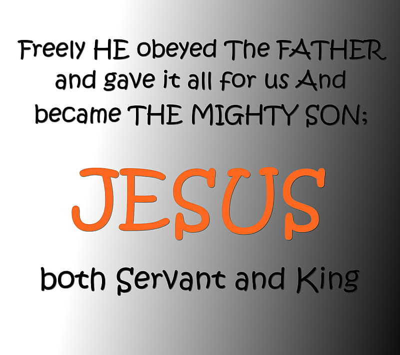 the mighy SON JESUS, courage, faith, dom, kind, king, love, spiritual, trust, HD wallpaper