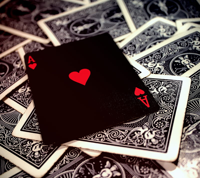 Ace, card, poker, HD wallpaper