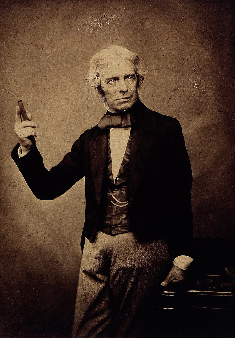 TIL that renowned scientist Michael Faraday, whose work on electromagnetism made him one of the most influential physicists in history, had little formal education. In particular his knowledge of maths extended only, HD phone wallpaper