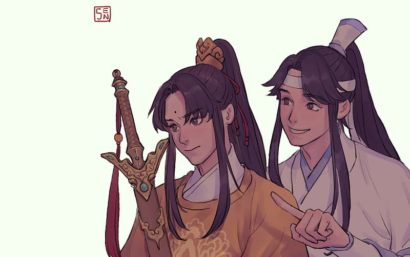 Anime, Mo Dao Zu Shi, Jin Ling, Lan Sizhui, HD wallpaper | Peakpx