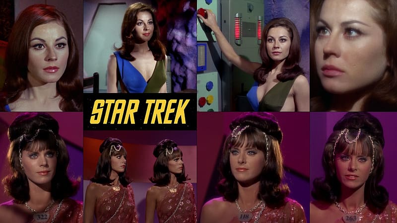 Andrea and Alice (Series) Androids, What Are Little Girls Made Of, TOS, I Mudd, Sherry Jackson, Alice Series Androids, Andrea, Star Trek, HD wallpaper