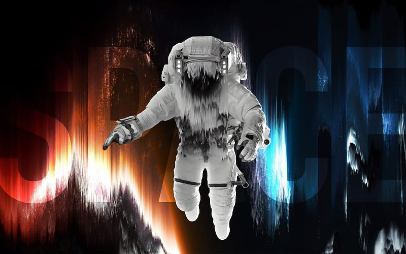 Gravity Astronaut , astronaut, artist, artwork, digital-art, HD wallpaper