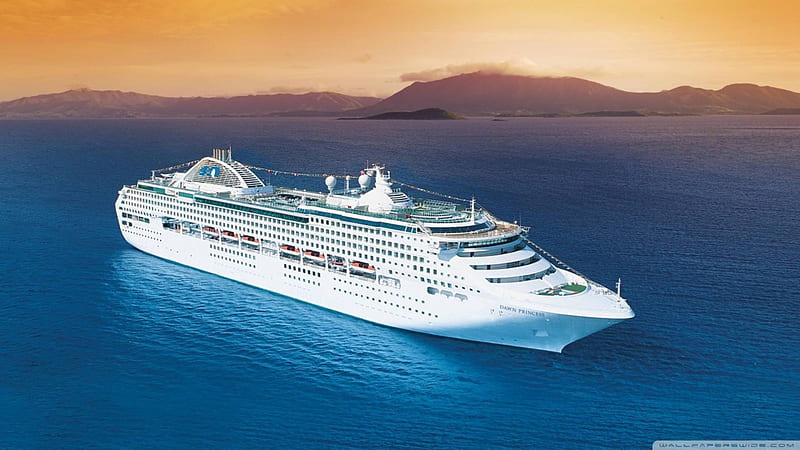 ocean cruise, cruise ship, cool, boat, ocean, fun, HD wallpaper