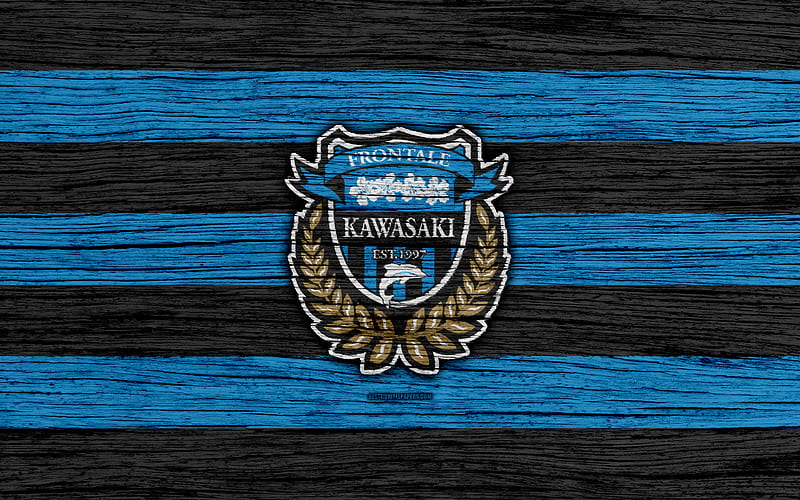 Kawasaki Frontale Emblem J League Wooden Texture Japan Kawasaki Frontale Fc Hd Wallpaper Peakpx