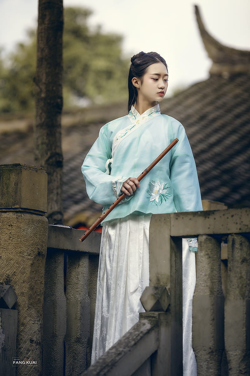 hanfu, Chinese dress, Asian, HD phone wallpaper