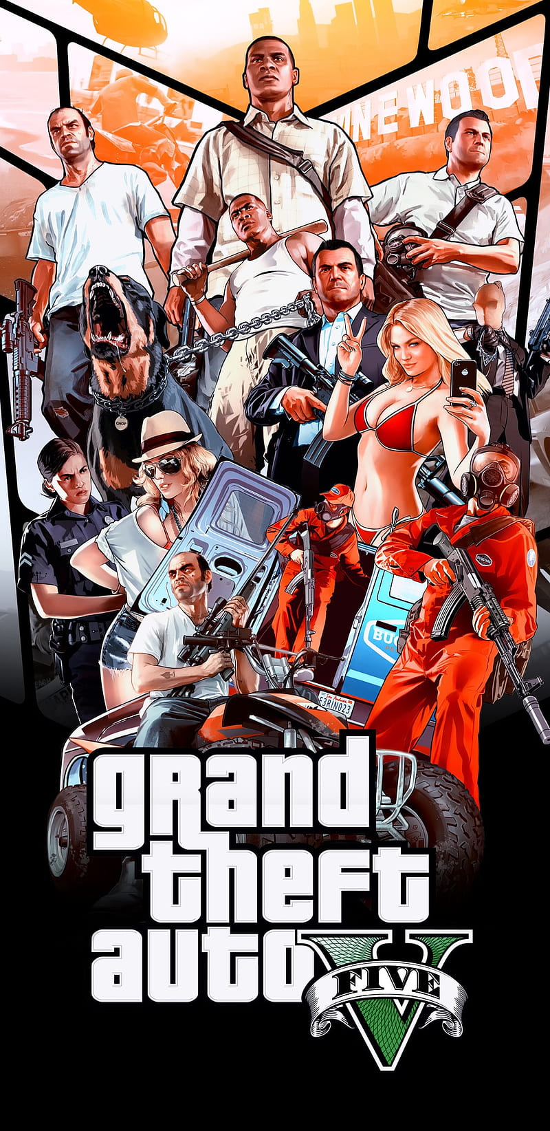 GTA 5, game, gt5, HD phone wallpaper