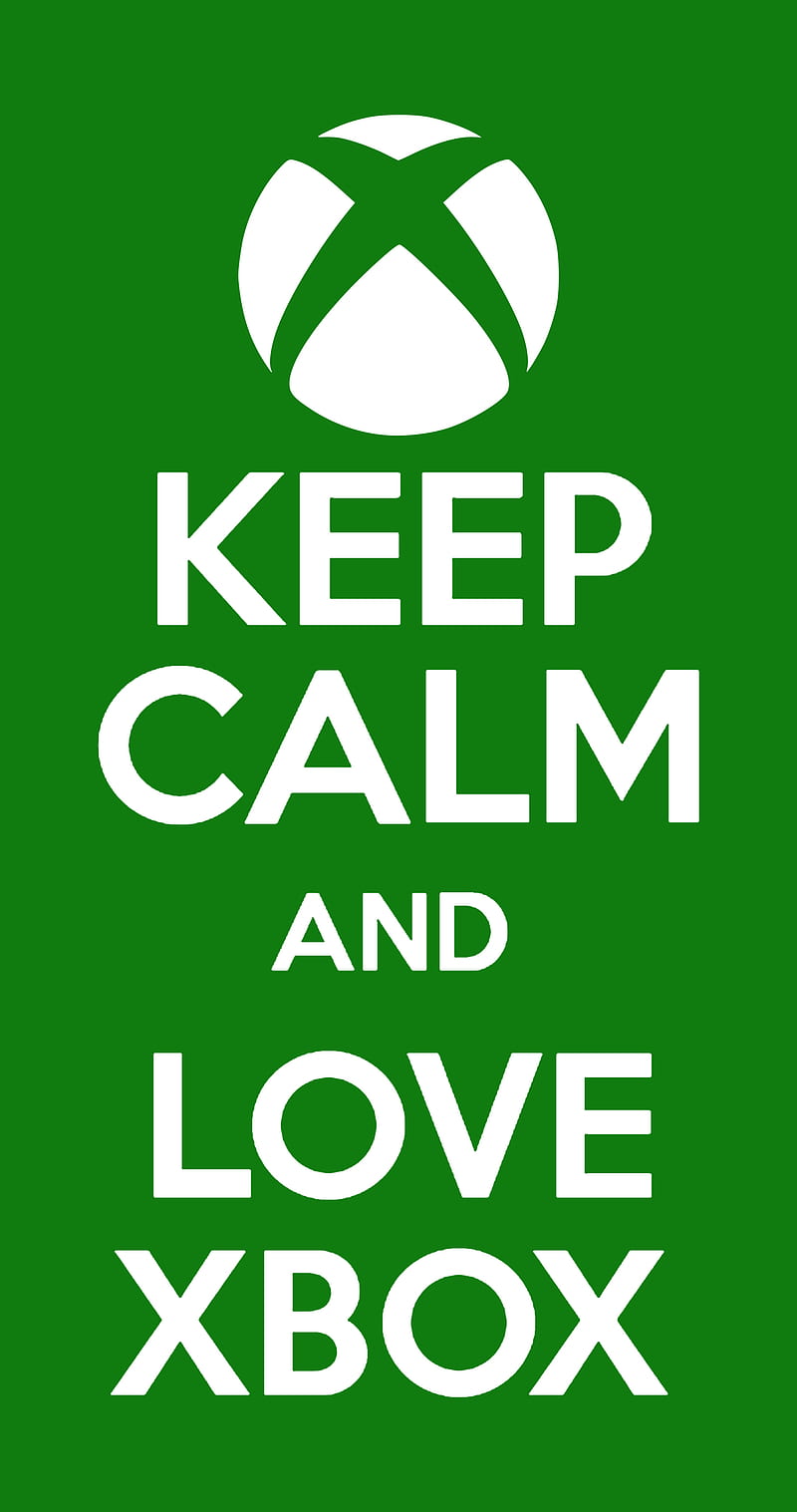 Xbox, , frase, keep calm, brand, refran, videojuegos, HD phone wallpaper