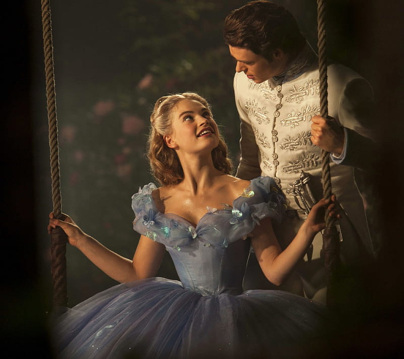 True love, Cinderella, Love, Swing, Prince, HD wallpaper