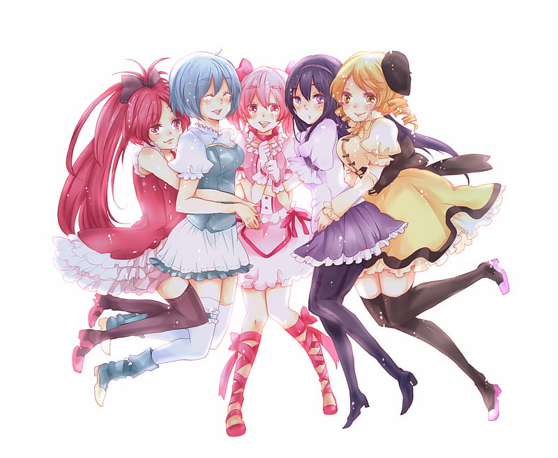 4 Anime Girl Best Friends, best anime group HD wallpaper | Pxfuel-demhanvico.com.vn