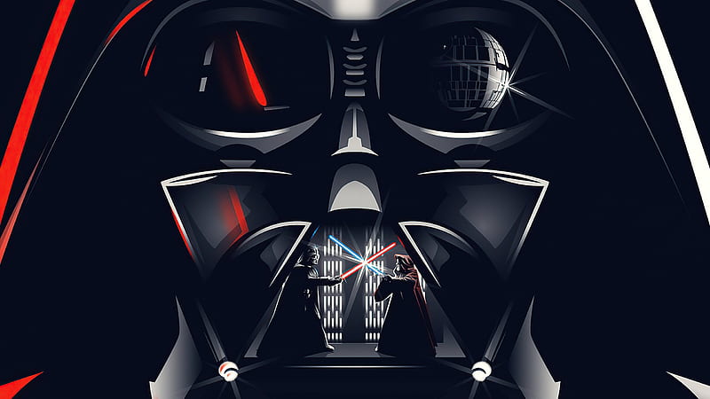 Darth Vader Desktop Wallpaper |1| (AI art) by 3D1viner on DeviantArt