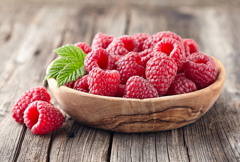 Raspberry, fruit, nature, food, HD wallpaper
