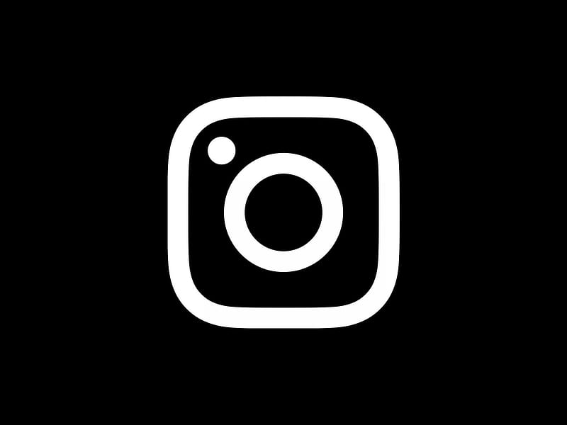 Instagram Black, comic, comics, community, dell, social, switch, HD wallpaper