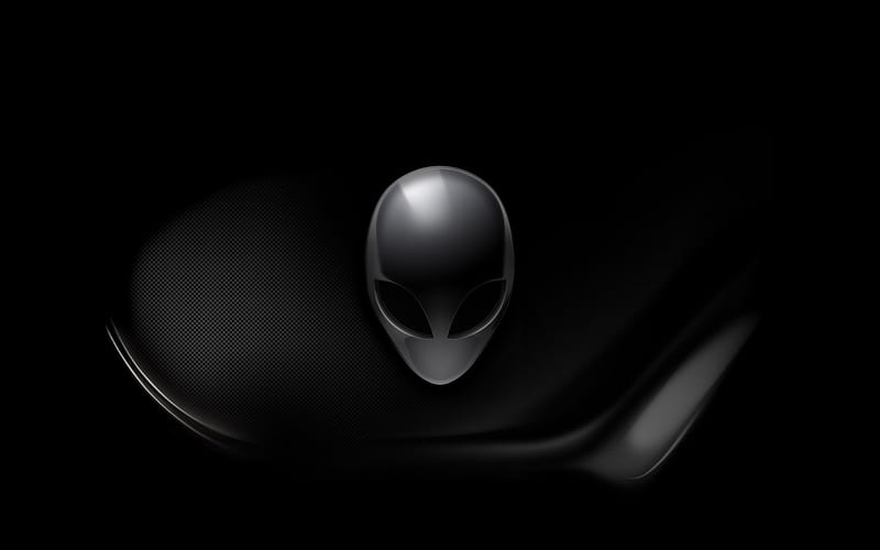 Alienware, black, best, sign, HD wallpaper