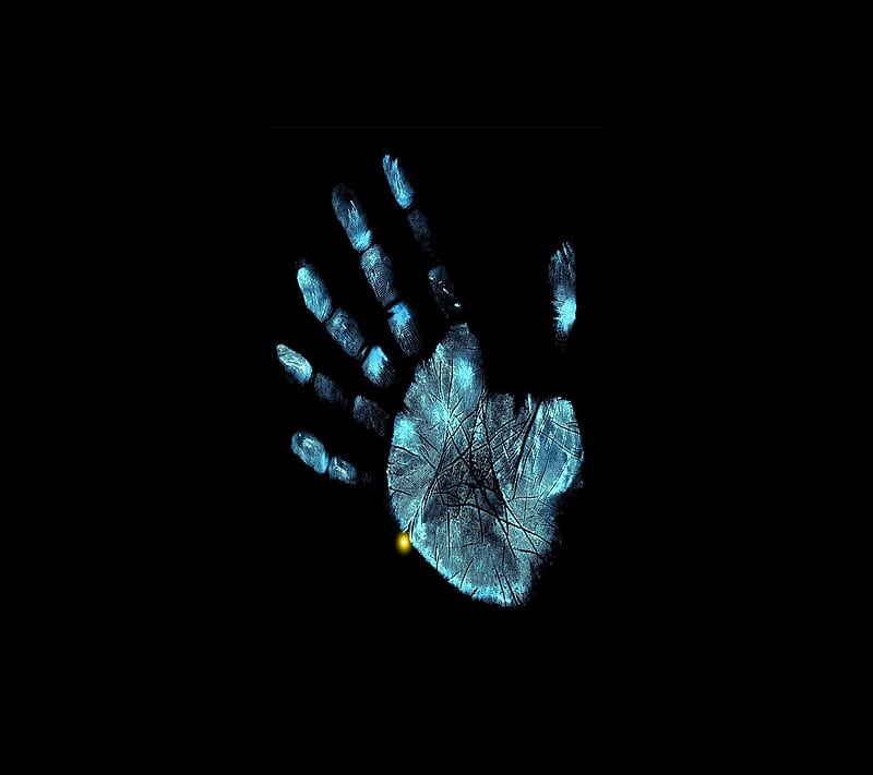 Blue hand, bluehand, dark, desenho, HD wallpaper | Peakpx