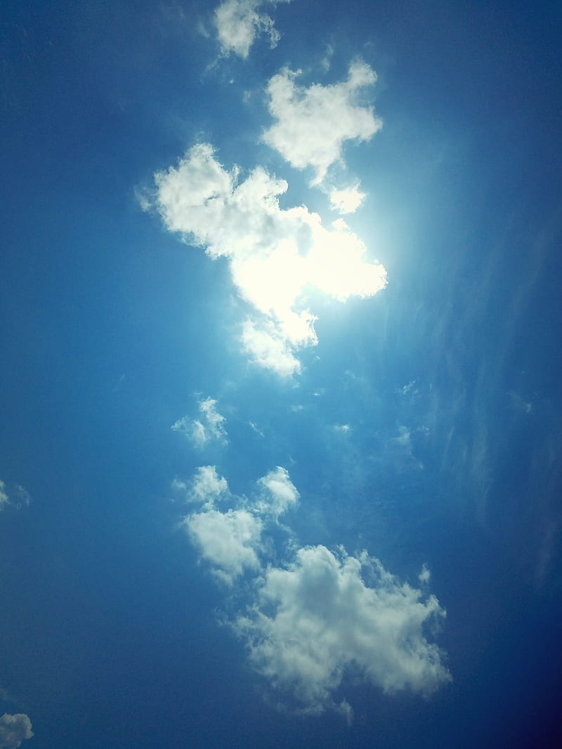 Sunshine, afternoon, clouds, cloudy sun, pretty, sun, HD mobile ...