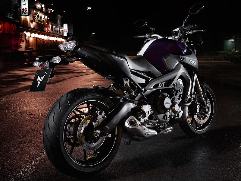 Yamaha MT 09, bike, bikes, mootrcycles, moto, superbikes, HD wallpaper