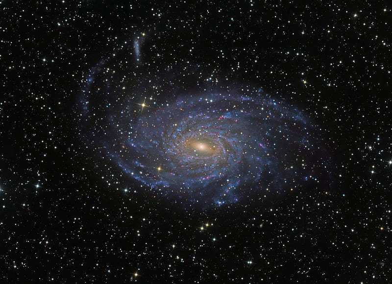 Spiral Galaxy NGC 6744, stars, cool, space, fun, galaxy, HD wallpaper