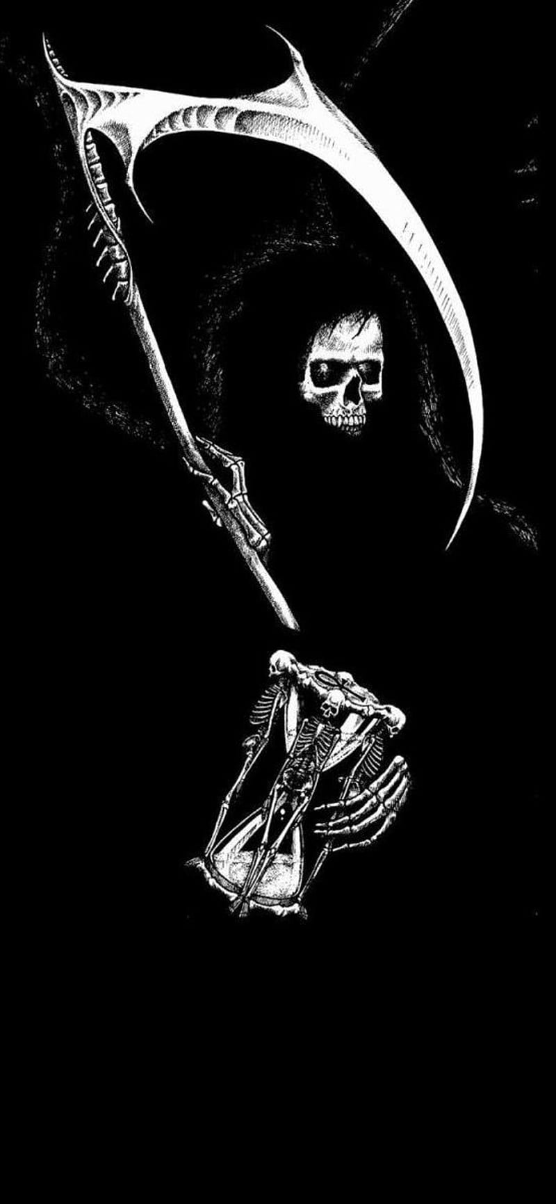 Grim Reaper Fantasy Art iPhone XS MAX , , Background, and, HD phone wallpaper
