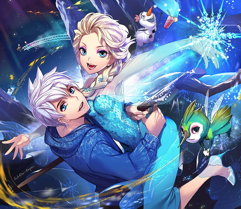 Frozen, Elsa Anime, HD wallpaper | Peakpx