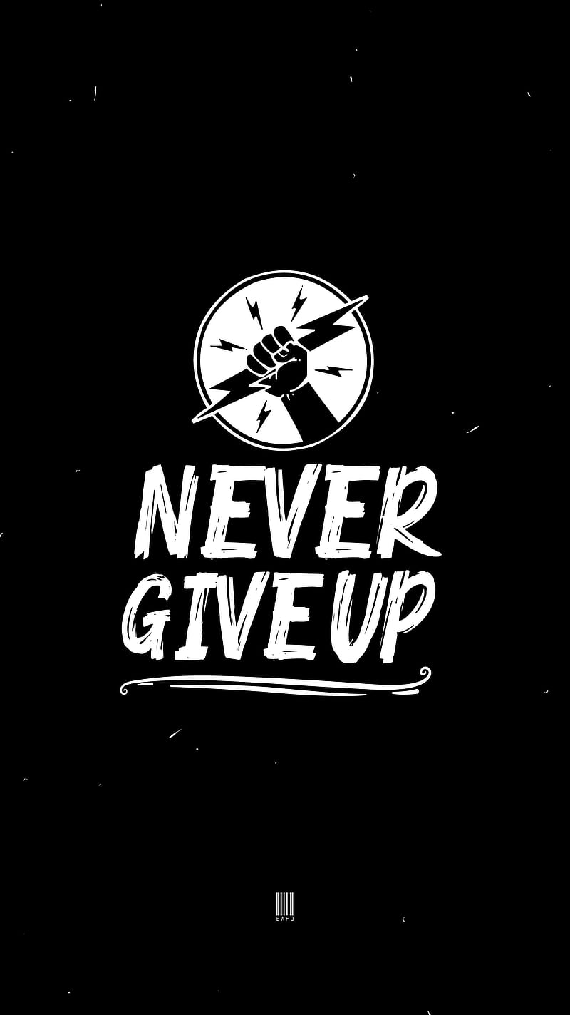 Never give up, bts, samsung, , never give up, black, dark, powe, iphone,  hiphop, HD phone wallpaper | Peakpx