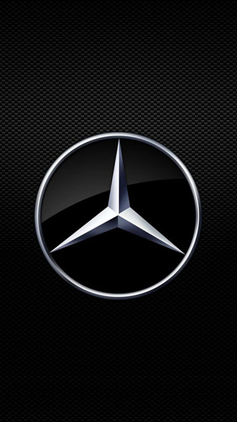 Mercedes Benz , mercedes benz, tri star, car, car logo, logo, HD phone wallpaper