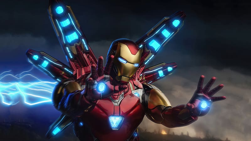 Iron Man Mark 3 , iron-man, superheroes, artwork, digital-art, artist, HD wallpaper