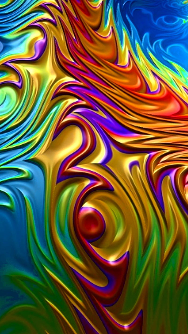 Fluid, Abstract, Barry, Color, Fluid, form, Lines, Other, Pattern, HD ...