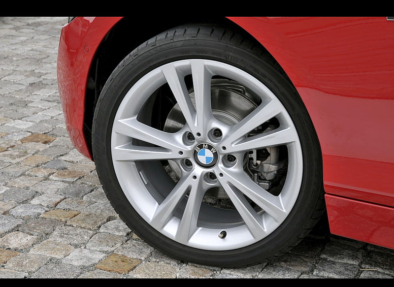 BMW 1-Series Sport Line (2012) - Wheel, car, HD wallpaper