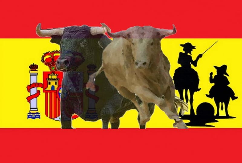 todo, campo, toros, leyenda, pais, HD wallpaper