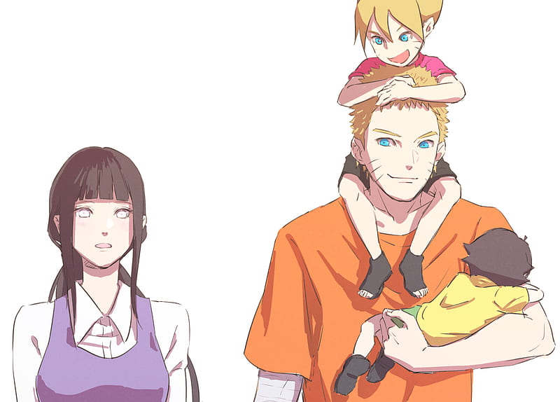 Love how Hinata and Himawari are supportive of Boruto and Naruto. : r/Boruto