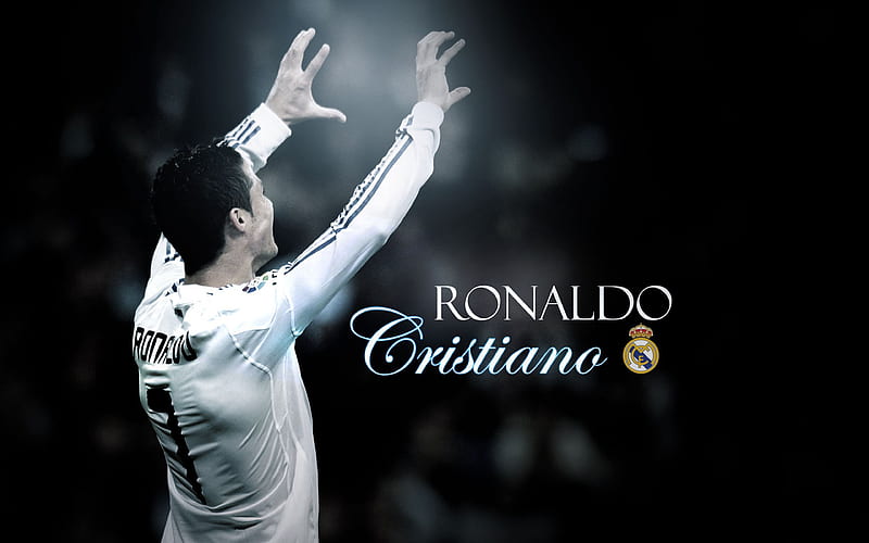 Cristiano Ronaldo, footballer, fan art, cr7, football stars, FC Real Madrid, HD wallpaper