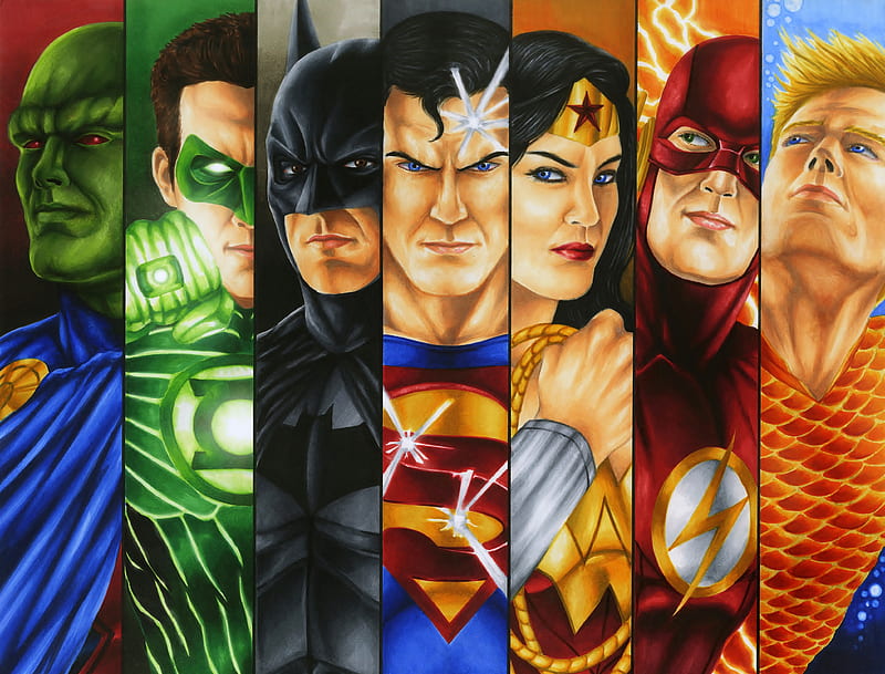justice league we can be heroes wallpaper