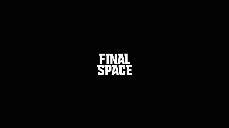 Final Space Logo Dark , final-space, tv-shows, netflix, dark, black, logo, HD wallpaper