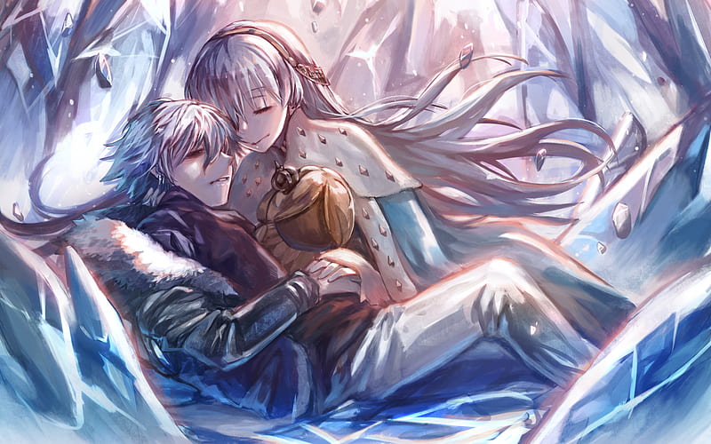 Wallpaper kiss, couple, romance, anastasia, kadoc zemlupus, anime desktop  wallpaper, hd image, picture, background, 167bd8