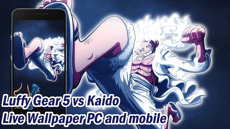 One Piece - Luffy Gear 5 vs Kaido [ Live Engine ] PC, Luffy Nika, HD wallpaper