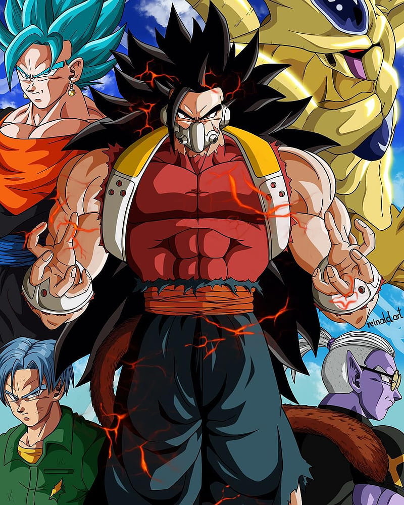 Kanba super sayajin KL  Dragon ball art, Dragon ball z, Dragon