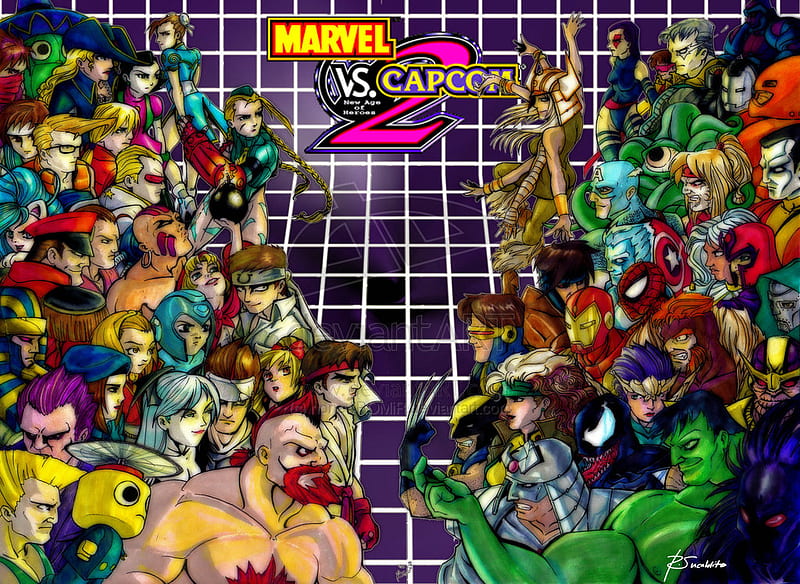 Marvel Vs. Capcom 2, game, marve, capcom, video, 2, HD wallpaper | Peakpx