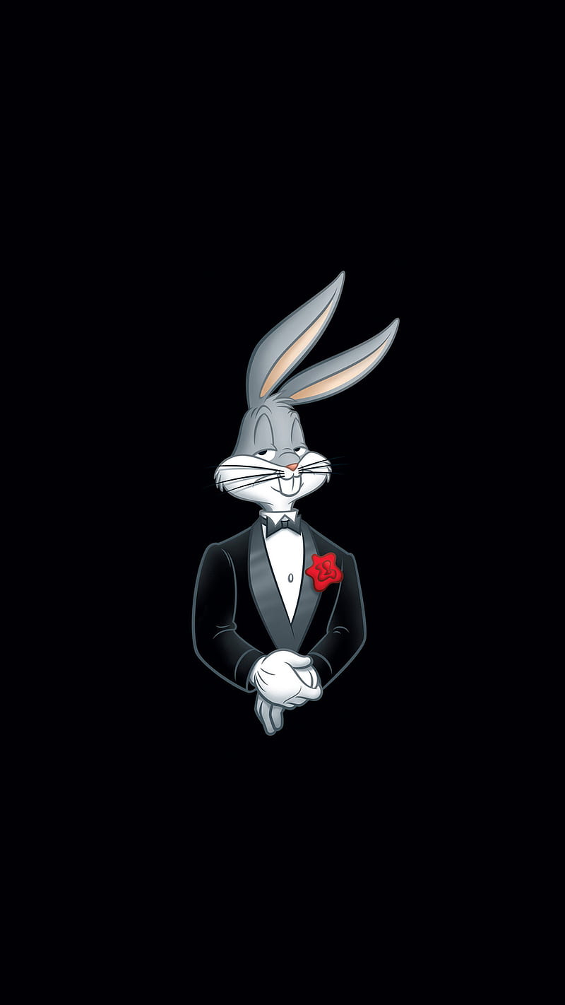 Bugs Bunny, cartoon, character, looney tunes, HD mobile wallpaper